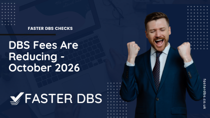 DBS Fees Reduced October 2026